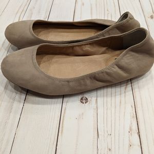Adam tucker taupe slip ons